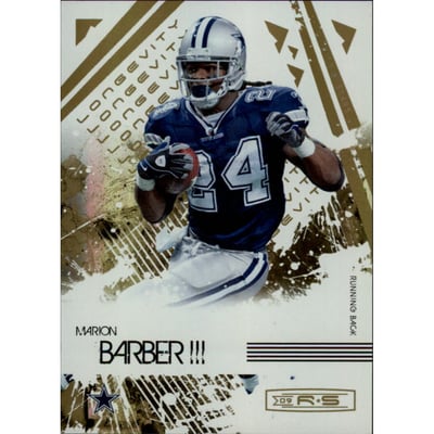 2009 Donruss Rookies and Stars Longevity Parallel Gold #27 Marion Barber