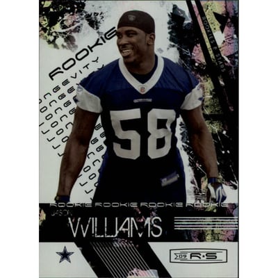 2009 Donruss Rookies and Stars Longevity Parallel Silver Holofoil #159 Jason Williams