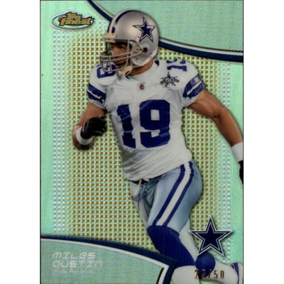 2011 Finest Gold Refractors #26 Miles Austin