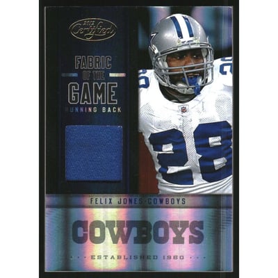 2012 Certified Fabric of the Game Prime #13 Felix Jones/49