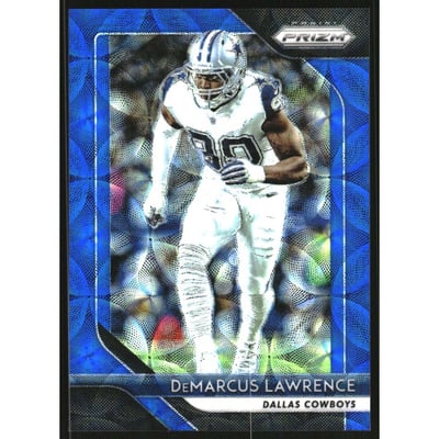 2018 Panini Prizm Prizms Blue Scope #150 DeMarcus Lawrence