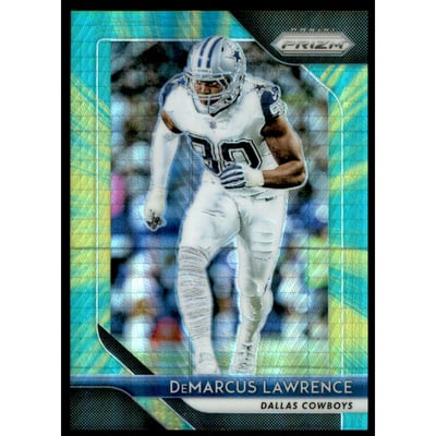 2018 Panini Prizm Prizms Hyper #150 DeMarcus Lawrence