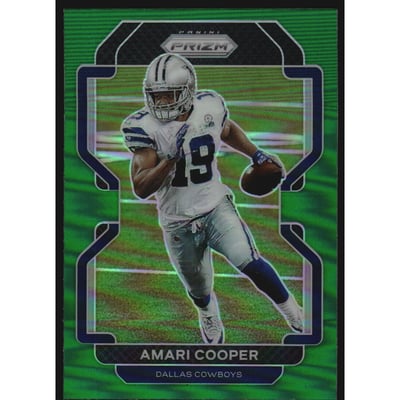 2021 Panini Prizm Prizms Green #238 Amari Cooper