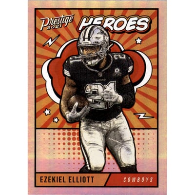 2021 Prestige Heroes #13 Ezekiel Elliott