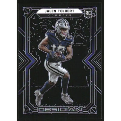 2022 Panini Obsidian Electric Etch Purple #128 Jalen Tolbert
