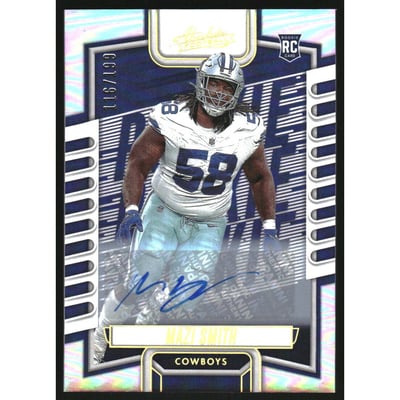 2023 Absolute Signatures Spectrum #157 Mazi Smith/199