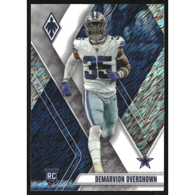 2023 Panini Phoenix White Shimmer #186 Demarvion Overshown