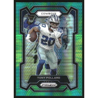 2023 Panini Prizm Prizms Hyper #81 Tony Pollard