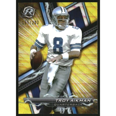 2023 Topps Composite Resurgence Yellow Surge #75 Troy Aikman