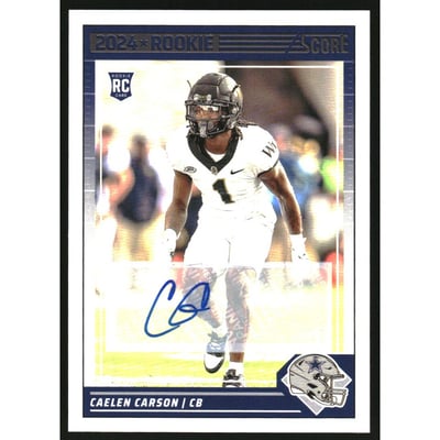 2024 Score Signatures #368 Caelen Carson