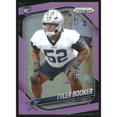 2025 Panini Prizm Prizms Pink #322 Tyler Booker