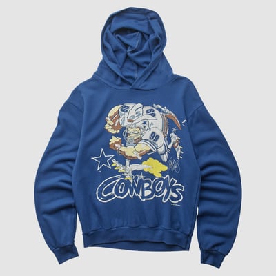 Dallas Cowboys All Pro 1993 Hooded Pullover Sweatshirt - Navy - Yth L by Fanatics Real Vintage