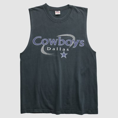 Dallas Cowboys Alstyle 2000s Tank - Black - M by Fanatics Real Vintage