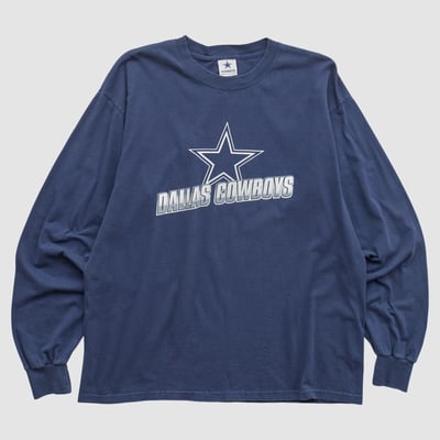Dallas Cowboys Cowboys Authentic Apparel 2010s Long Sleeve T-shirt - Navy - XL by Fanatics Real Vintage
