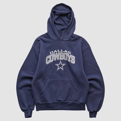 Dallas Cowboys Lee Apparel 2000 Hooded Pullover Sweatshirt - Navy - Yth M by Fanatics Real Vintage