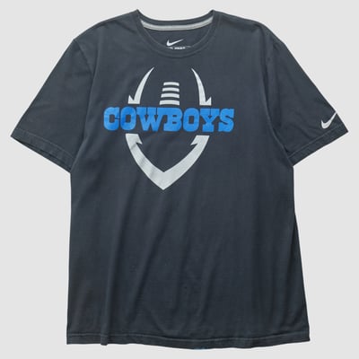 Dallas Cowboys Nike 2010s T-shirt - Black - M by Fanatics Real Vintage