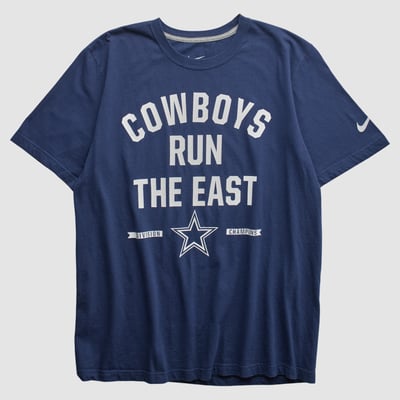 Dallas Cowboys Nike 2010s T-shirt - Navy - M by Fanatics Real Vintage
