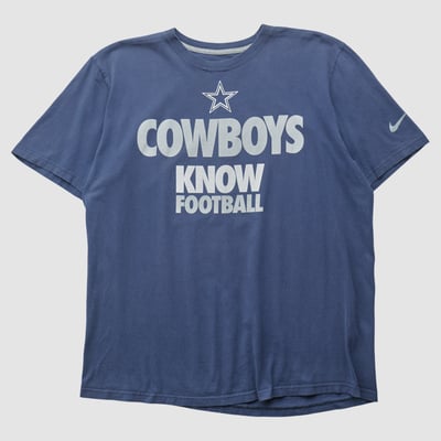 Dallas Cowboys Nike 2010s T-shirt - Navy - M by Fanatics Real Vintage