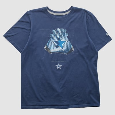 Dallas Cowboys Nike 2010s T-shirt - Navy - S by Fanatics Real Vintage
