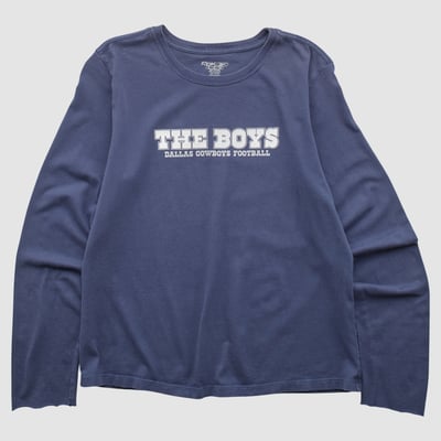 Dallas Cowboys Reebok 2000s Long Sleeve T-shirt - Blue - M by Fanatics Real Vintage