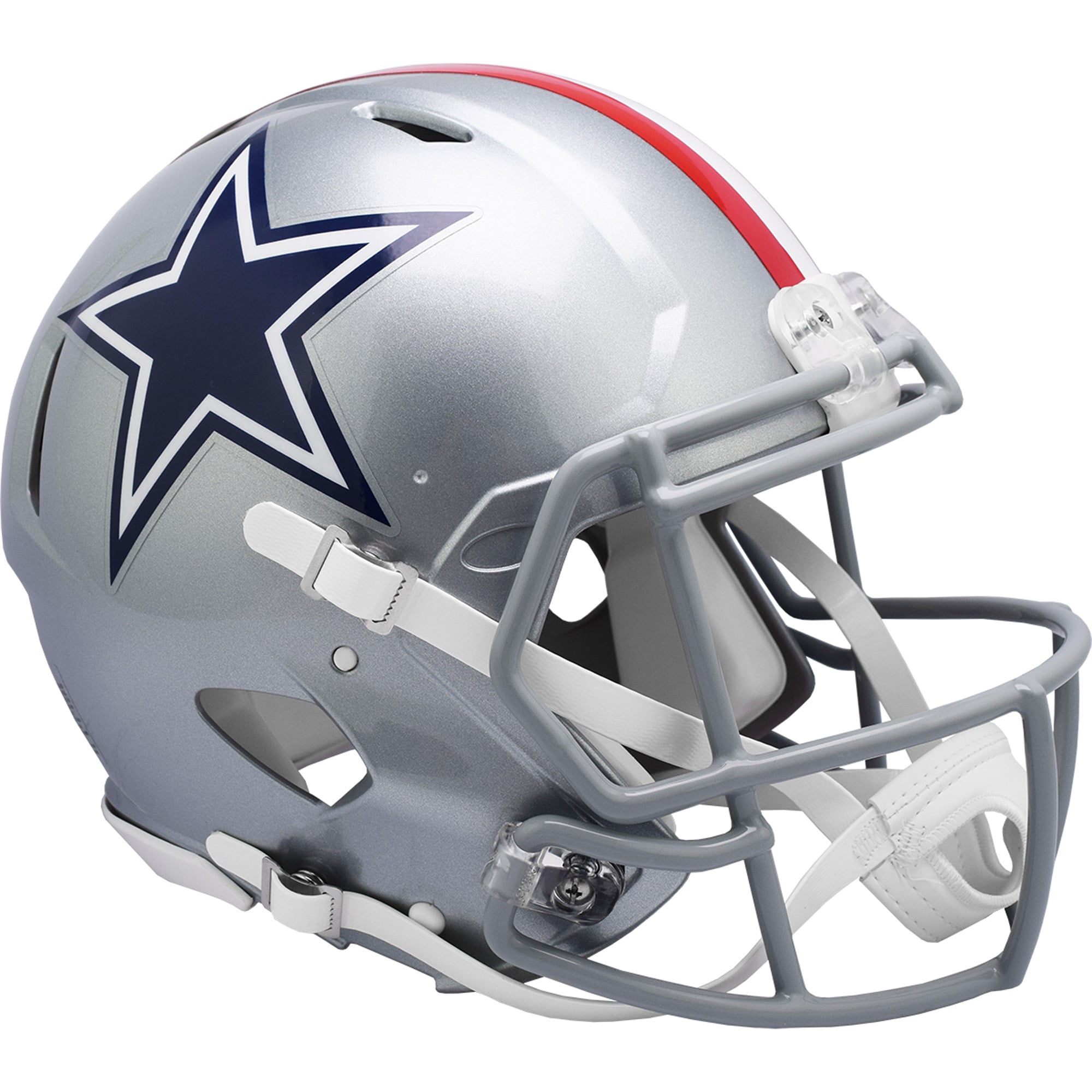 Casque authentique rétro Dallas Cowboys Riddell 1976 Speed