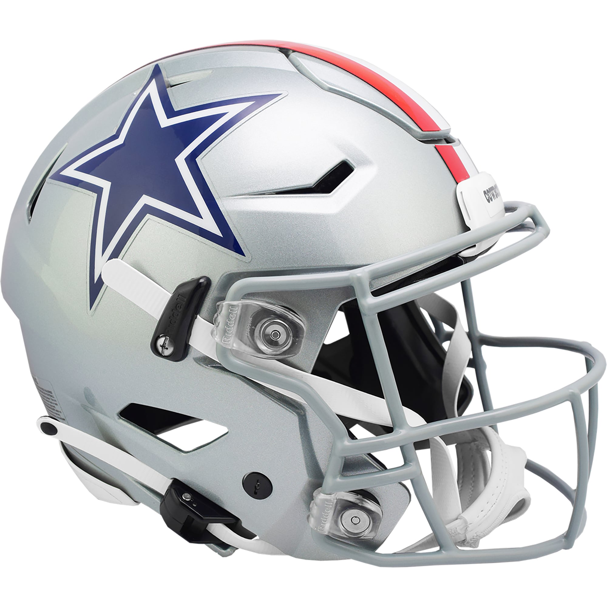 Casque authentique Dallas Cowboys Riddell 1976 Throwback Speed ​​Flex