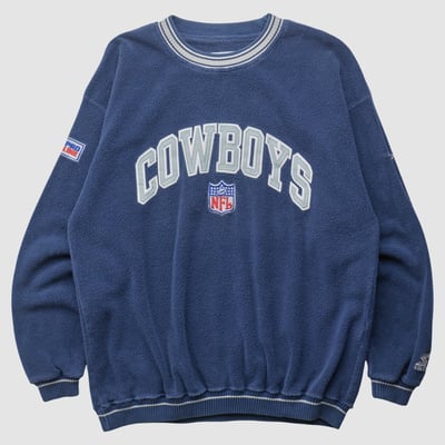 Dallas Cowboys Starter 90s Pullover Sweatshirt - Navy - XL by Fanatics Real Vintage