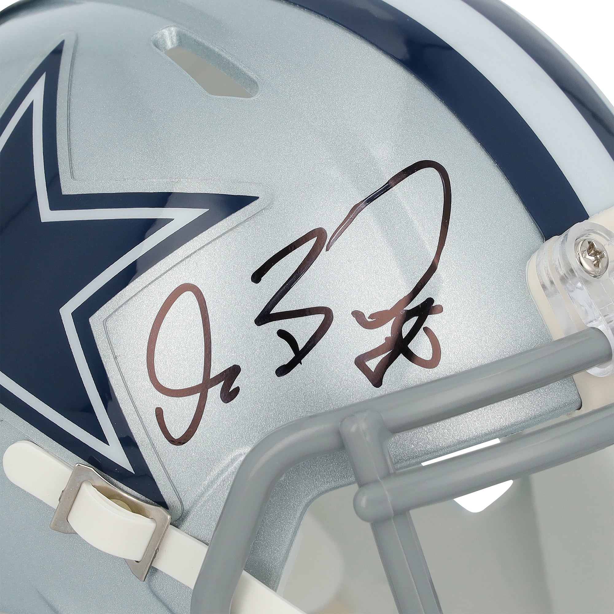 Mini casque Riddell Speed ​​autographié par Dez Bryant des Dallas Cowboys