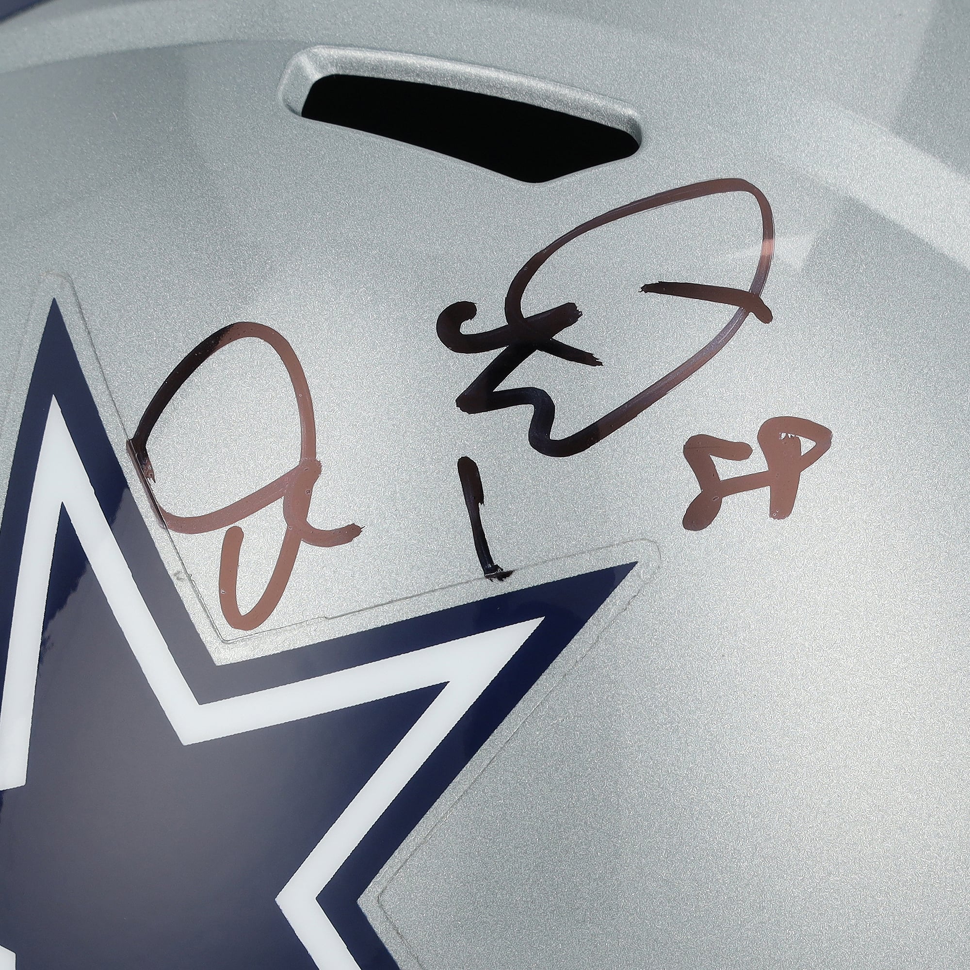 Casque réplique Riddell Speed ​​autographié par Dez Bryant, des Dallas Cowboys