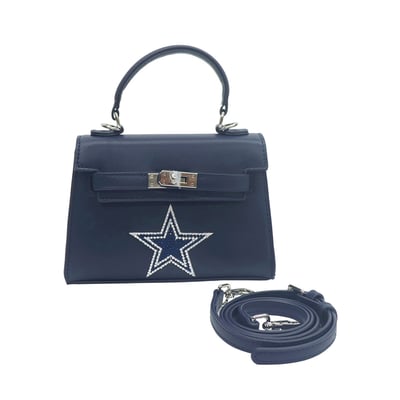 Dallas Cowboys FABGATING by Cuce Team Color Vegan Leather Mini Purse