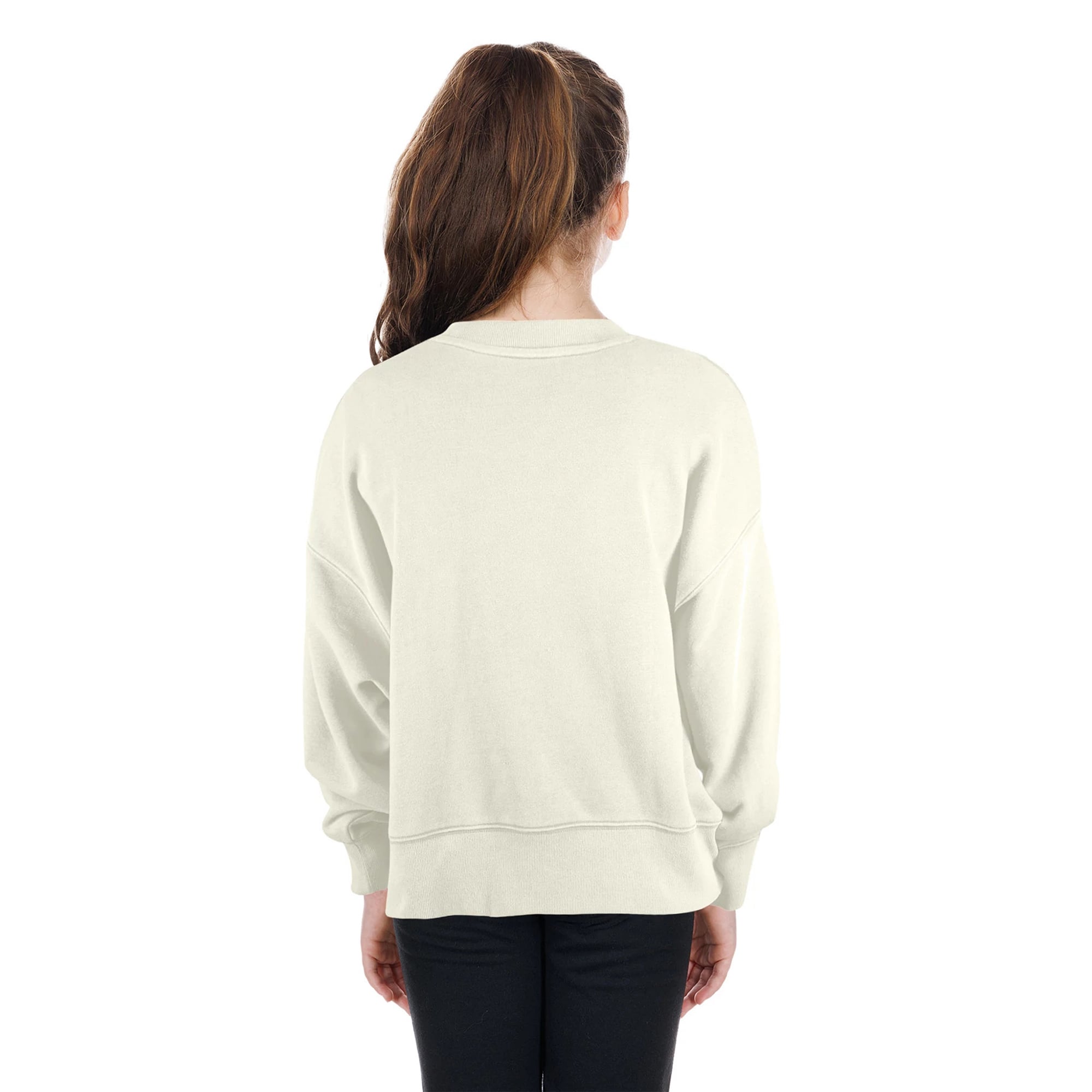 Sweat-shirt à sequins réversibles beige New Era Dallas Cowboys pour filles et jeunes