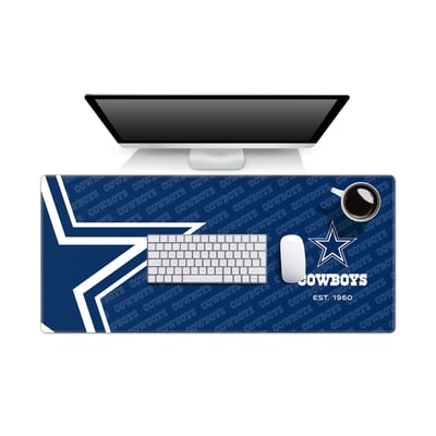 Dallas Cowboys IDNA 15.7" x 35.4" Logo Series Desk Pad