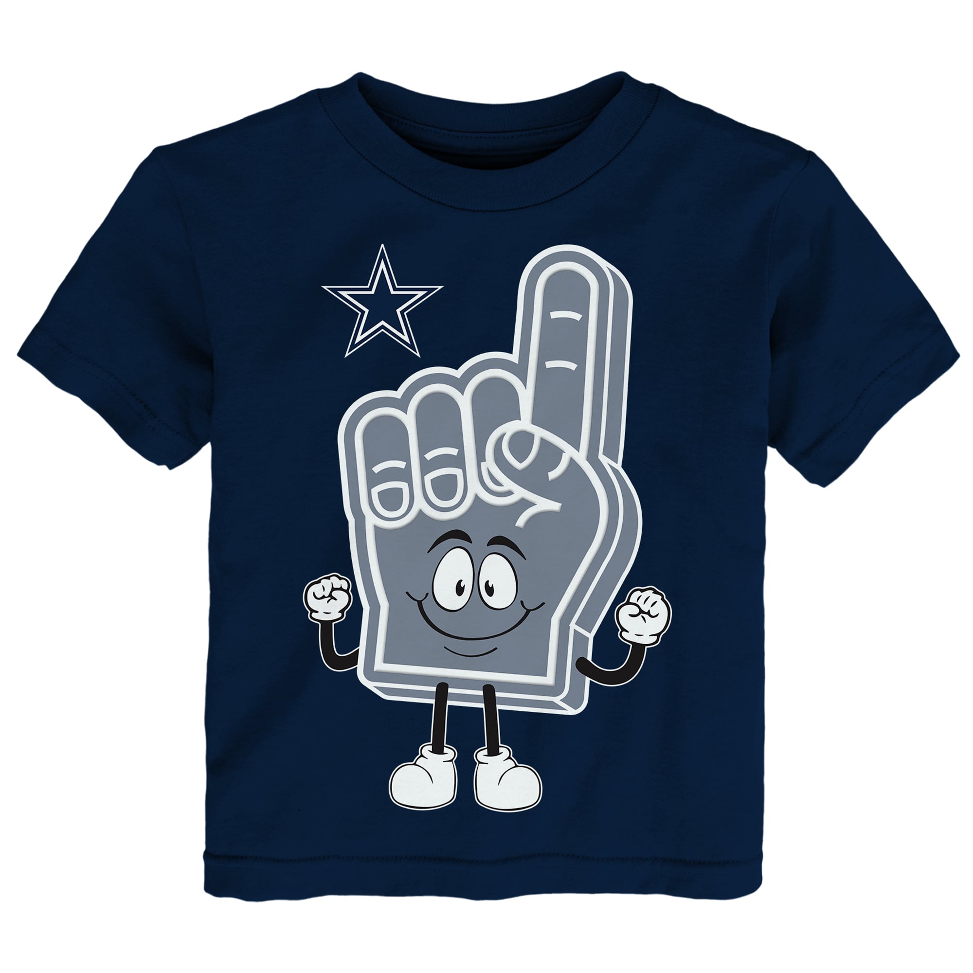 T-shirt pour bébé Outerstuff bleu marine Dallas Cowboys Bricoleur