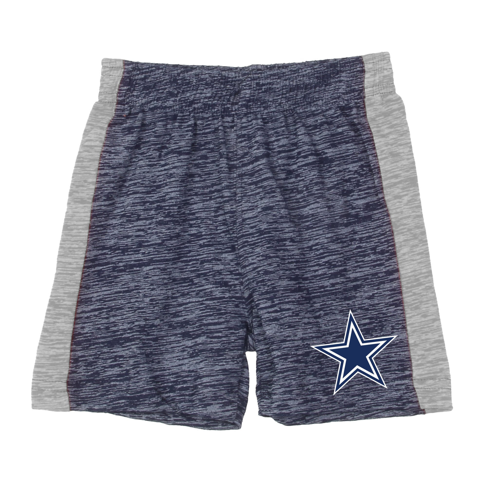 Ensemble body et short pour bébé Wes & Willy Gray/Marine Dallas Cowboys Cloudy Yard Hopper