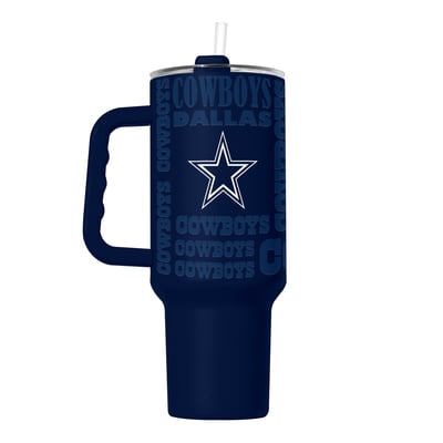  Dallas Cowboys Logo Brands 40oz. Replay Powder Coat Tumbler