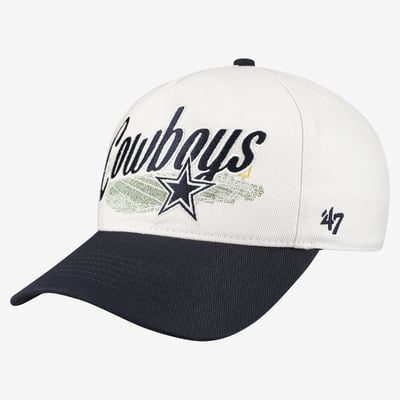  Dallas Cowboys '47 Hitch Adjustable Hat - Cream