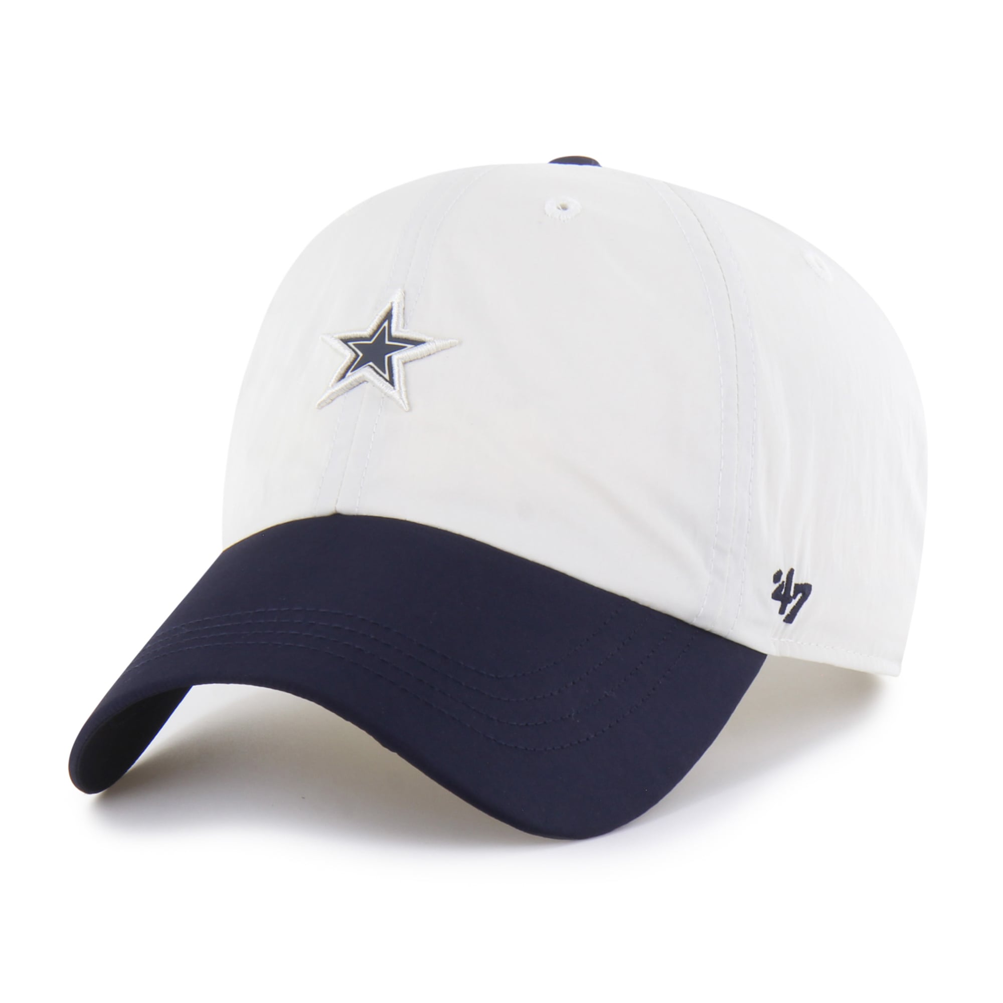 Casquette ajustable Modernia Clean Up Dallas Cowboys '47 crème/marine