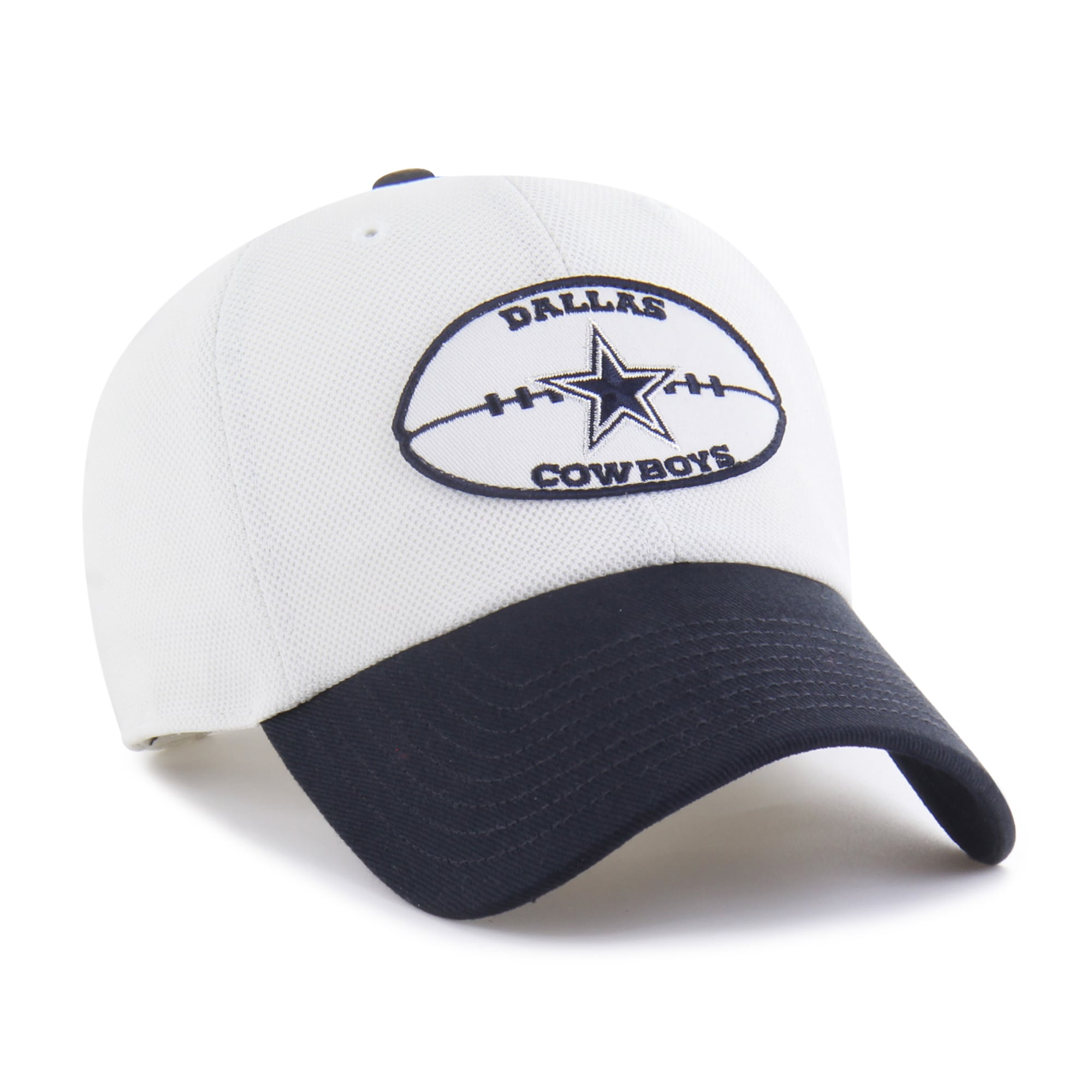 Casquette ajustable Dallas Cowboys '47 crème/marine à patch piqué