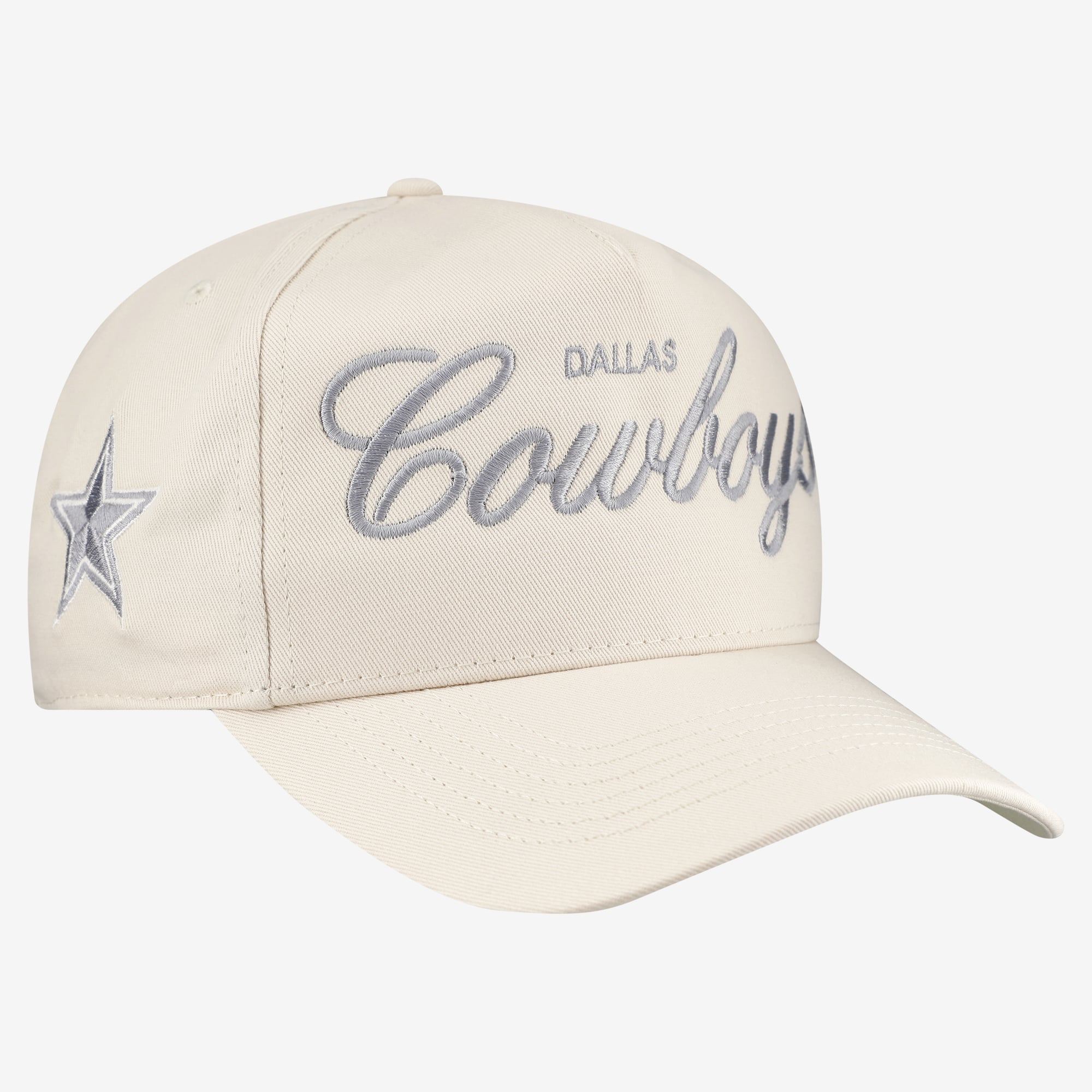 Casquette ajustable pour homme « 47 Natural Dallas Cowboys Foundational Script Hitch »