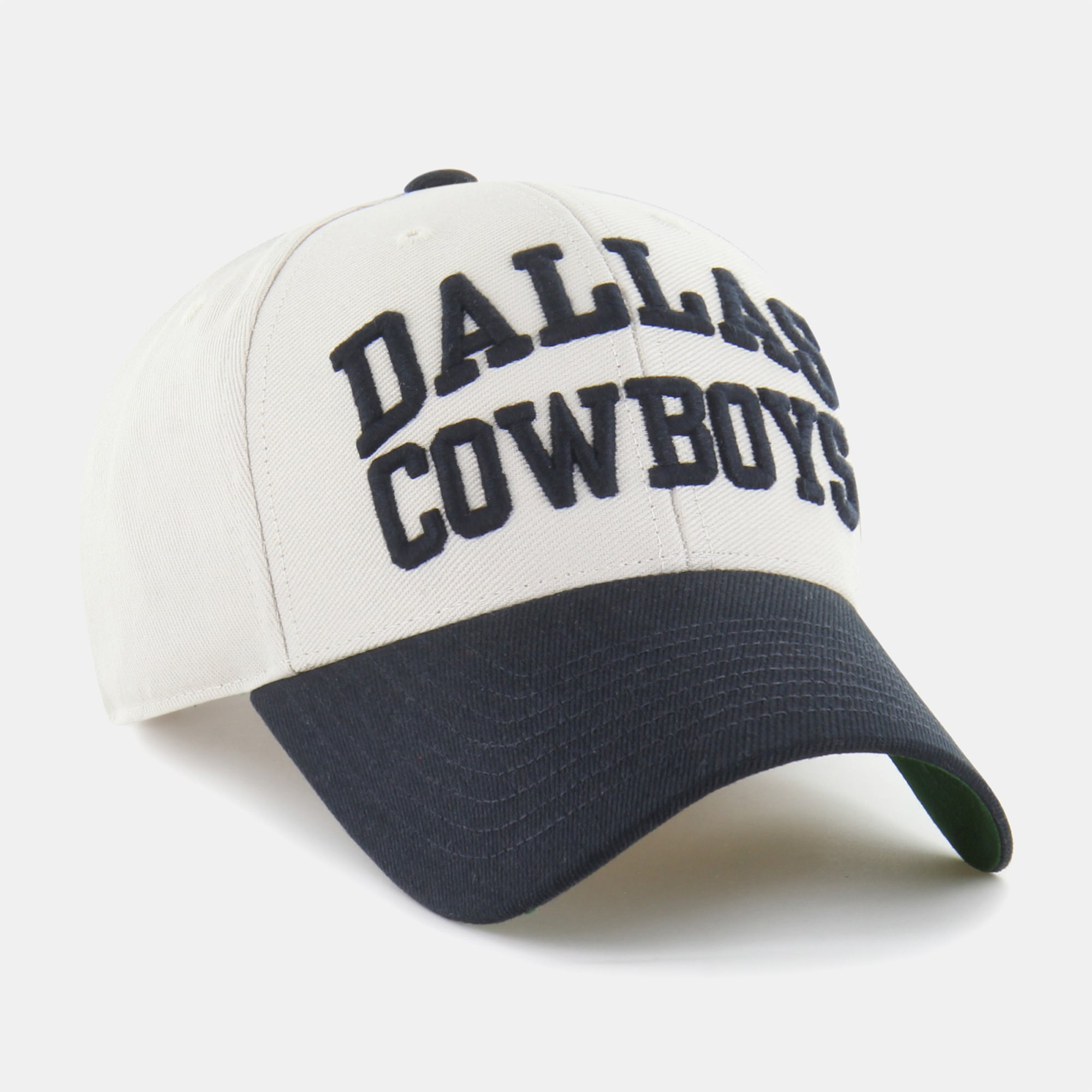 Casquette ajustable Dallas Cowboys Broke Line Loop MVP pour homme, coloris naturel/marine, numéro 47