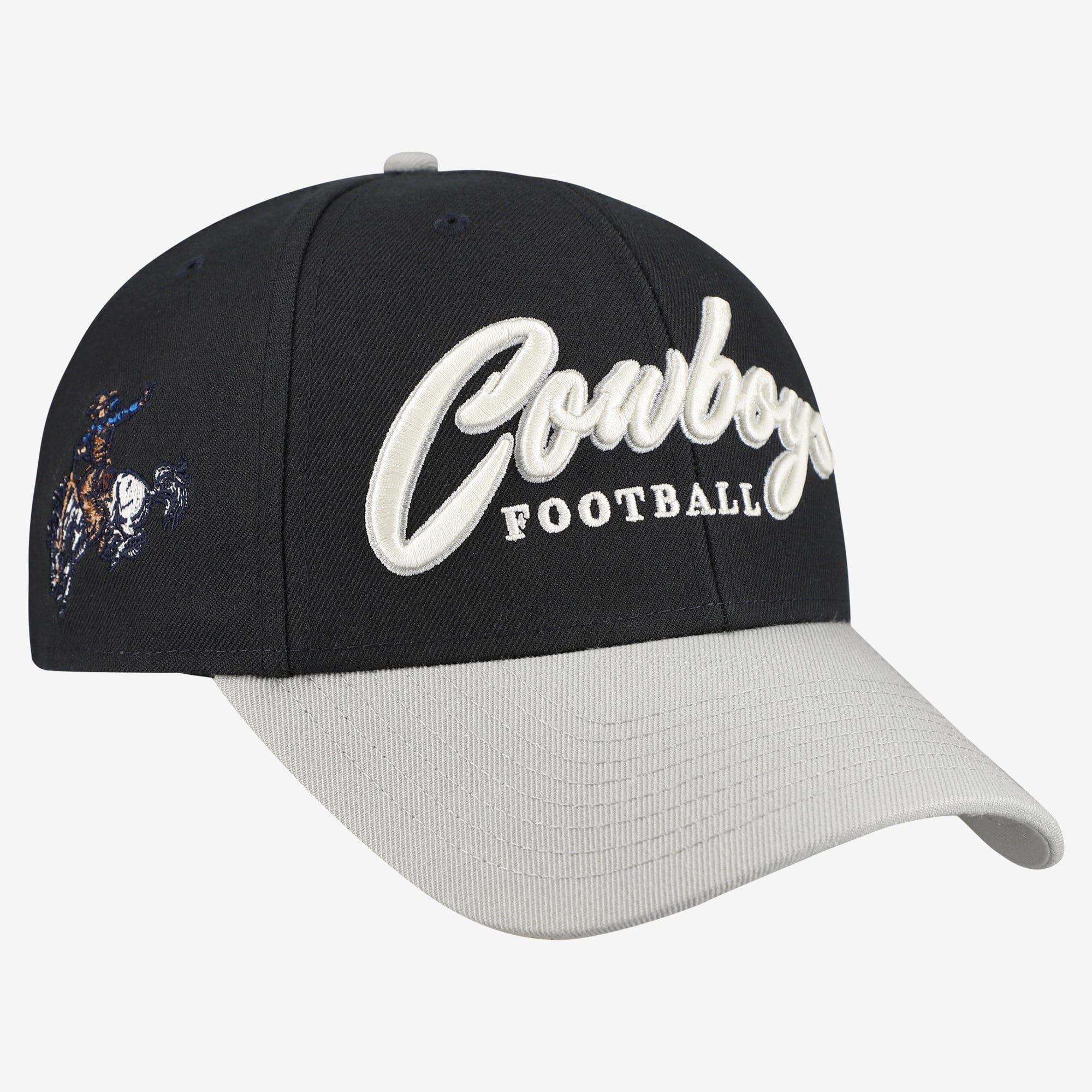 Men's '47 Navy/Gray Dallas Cowboys K.O. MVP Adjustable Hat
