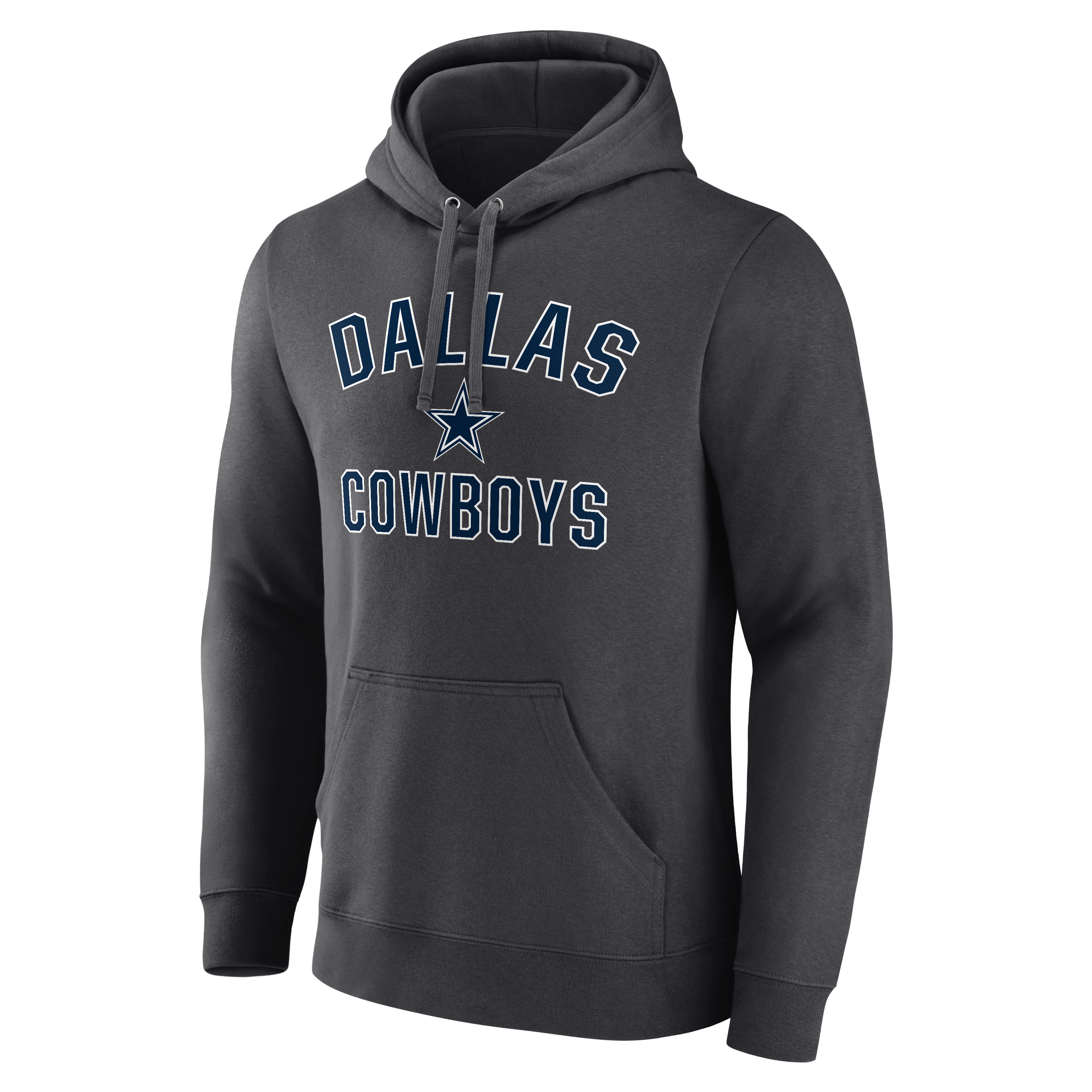 Sweat à capuche pour homme Dallas Cowboys Victory Arch, couleur anthracite