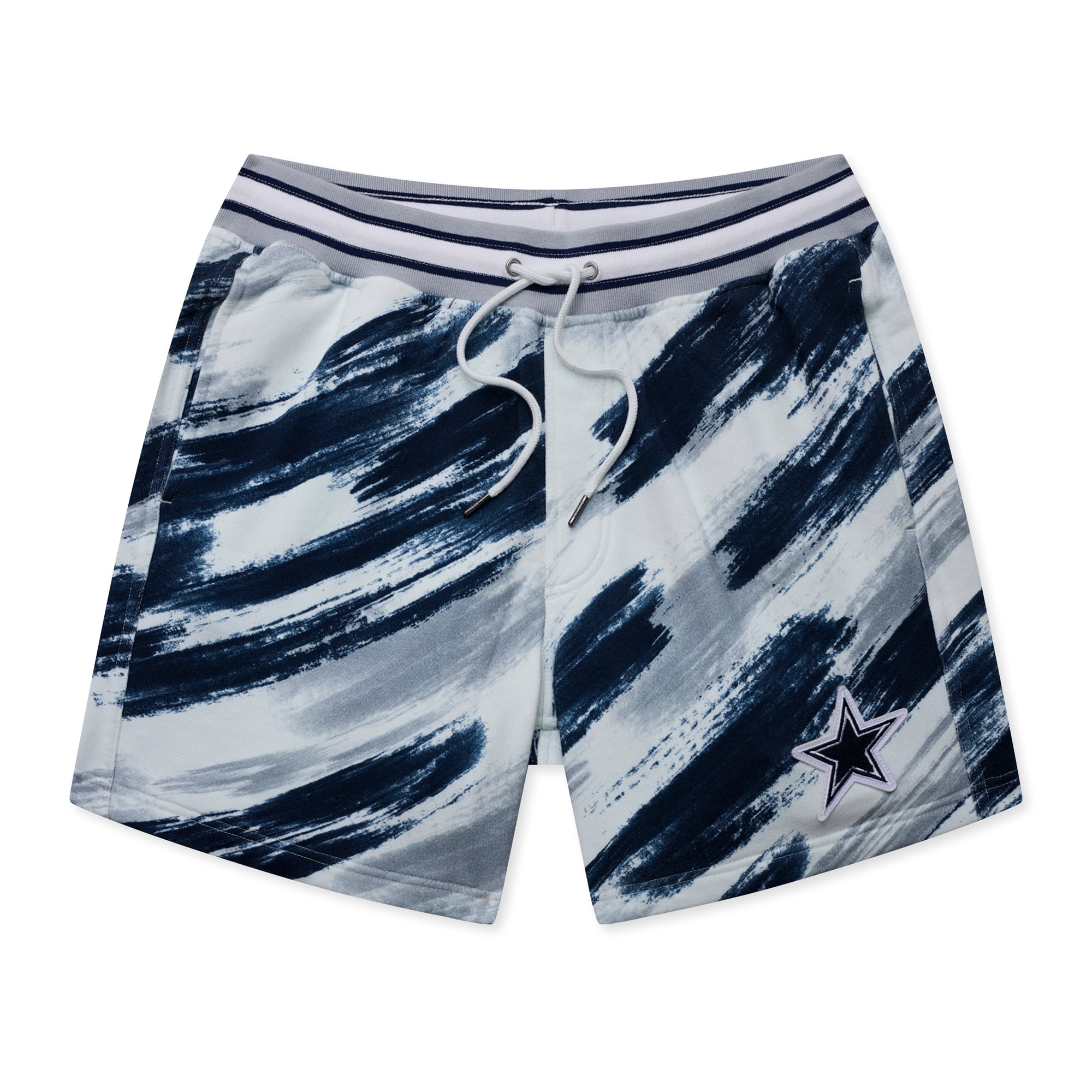 Short de confort Chubbies bleu marine Dallas Cowboys Color Blitz pour homme