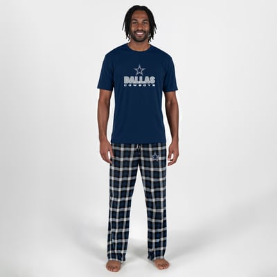  Dallas Cowboys Concepts Sport Big & Tall Highland Sleep Set - Navy