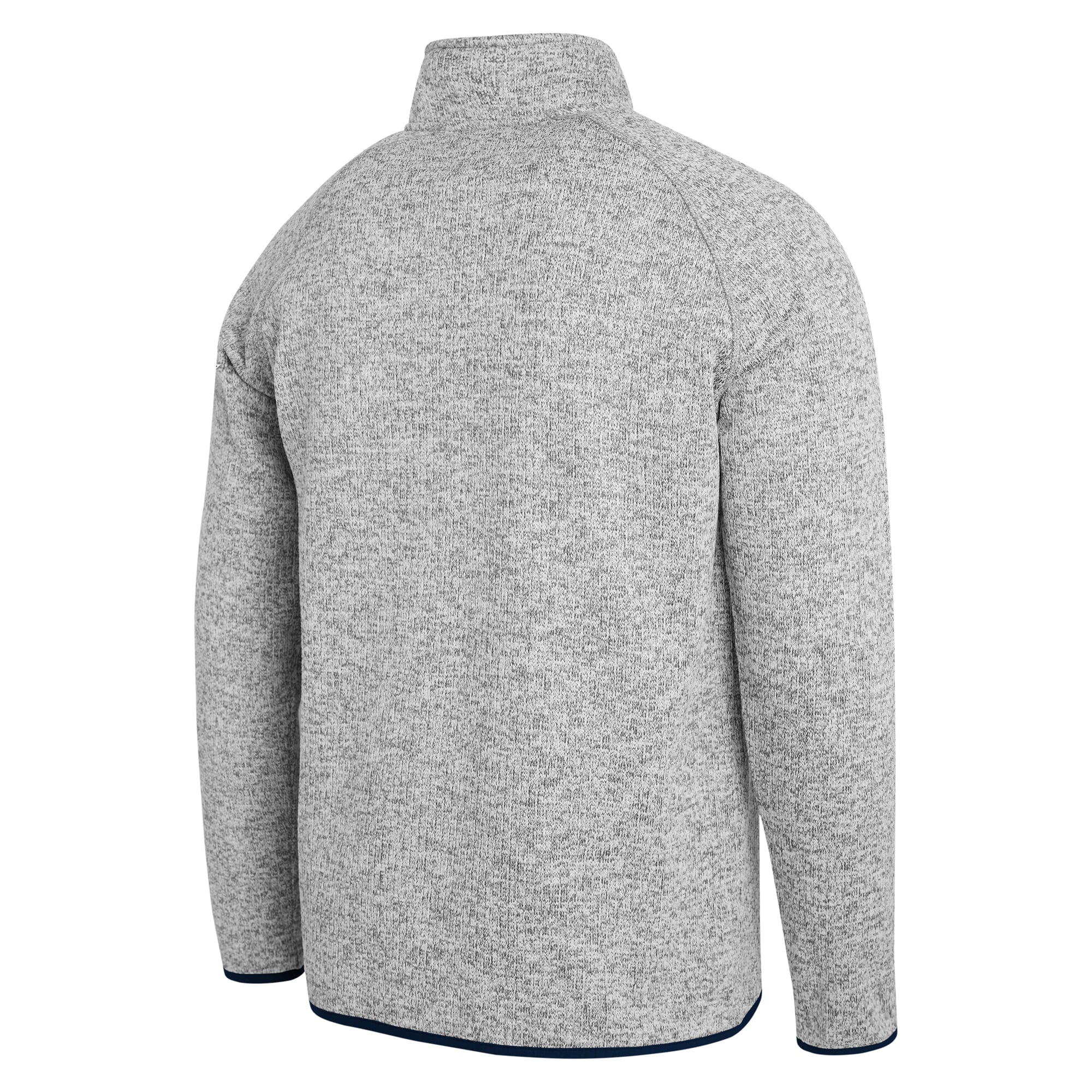 Men's Darius Rucker Collection by Fanatics  Gray Dallas Cowboys Quarter-Zip Fleece Raglan Pullover