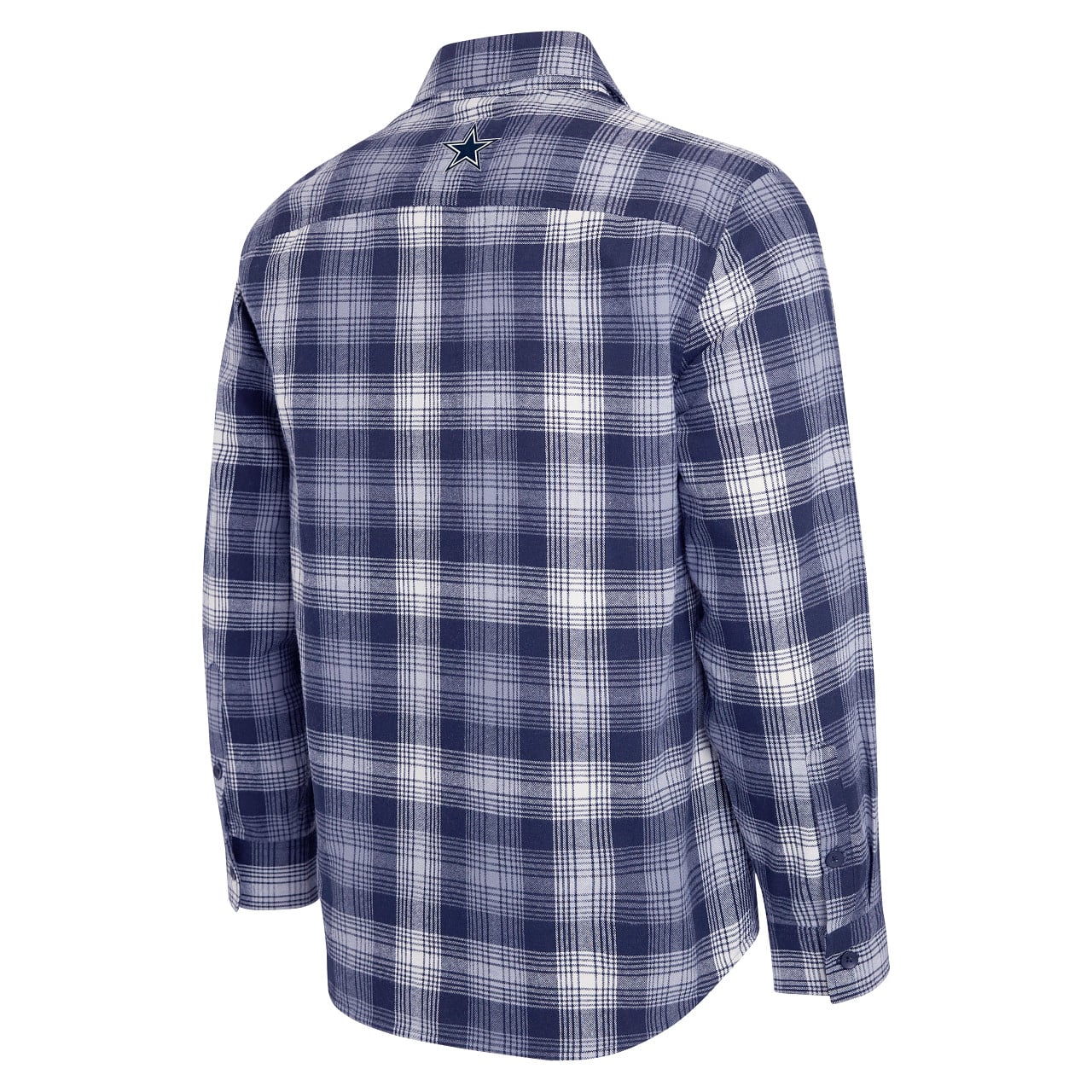Chemise en flanelle à carreaux bleu marine Dallas Cowboys, collection Darius Rucker pour homme par Fanatics