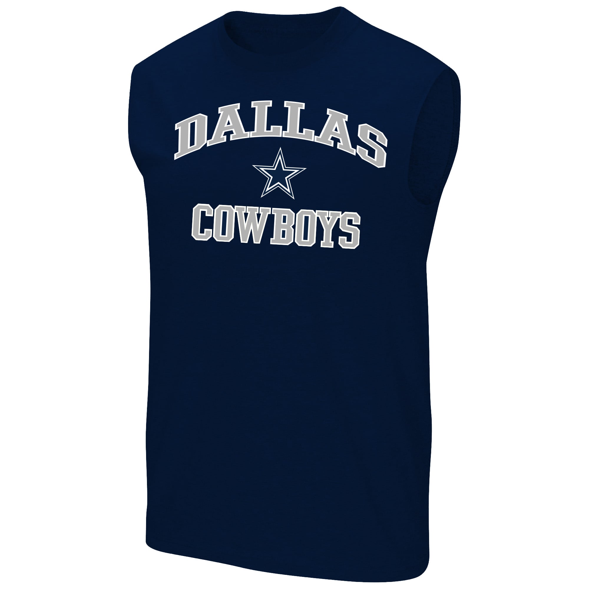 Men's Fanatics Navy Dallas Cowboys Big & Tall Hart Soul Muscle Tank Top