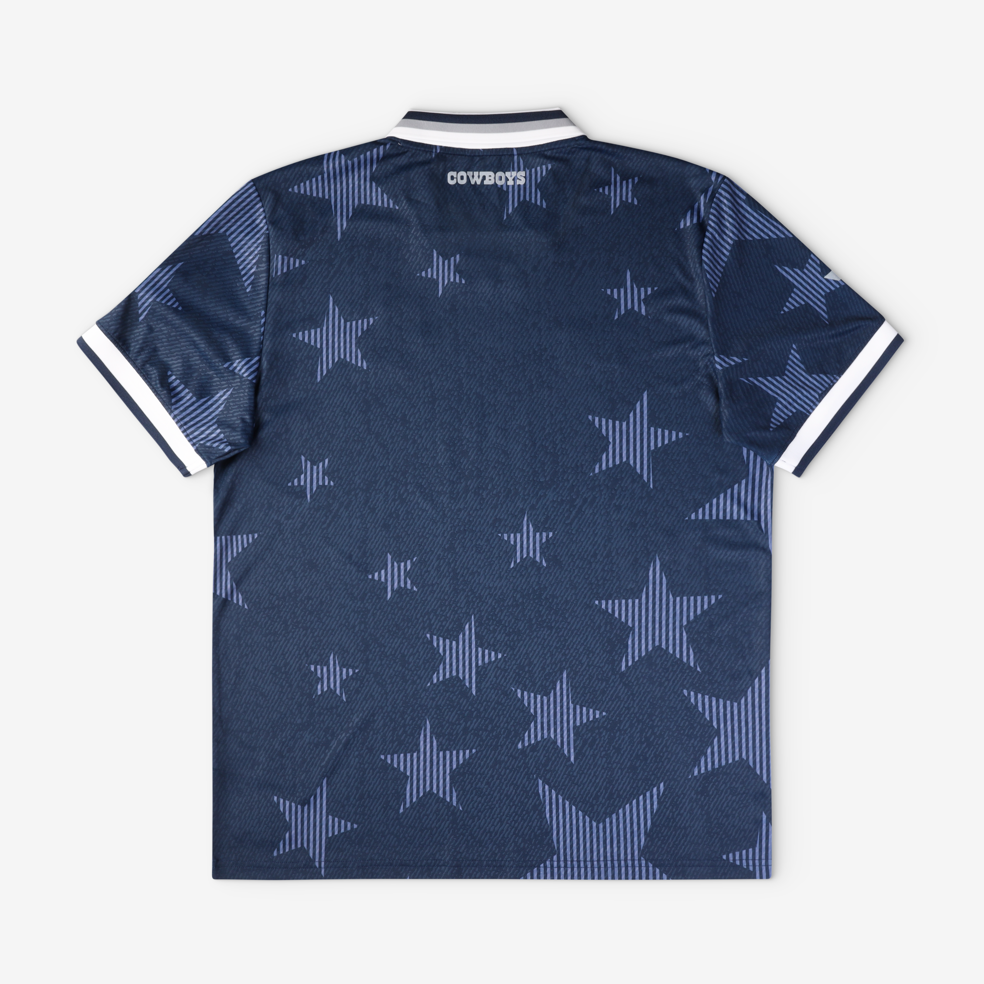T-shirt de supporter des Dallas Cowboys bleu marine à col montant Fanatics pour homme