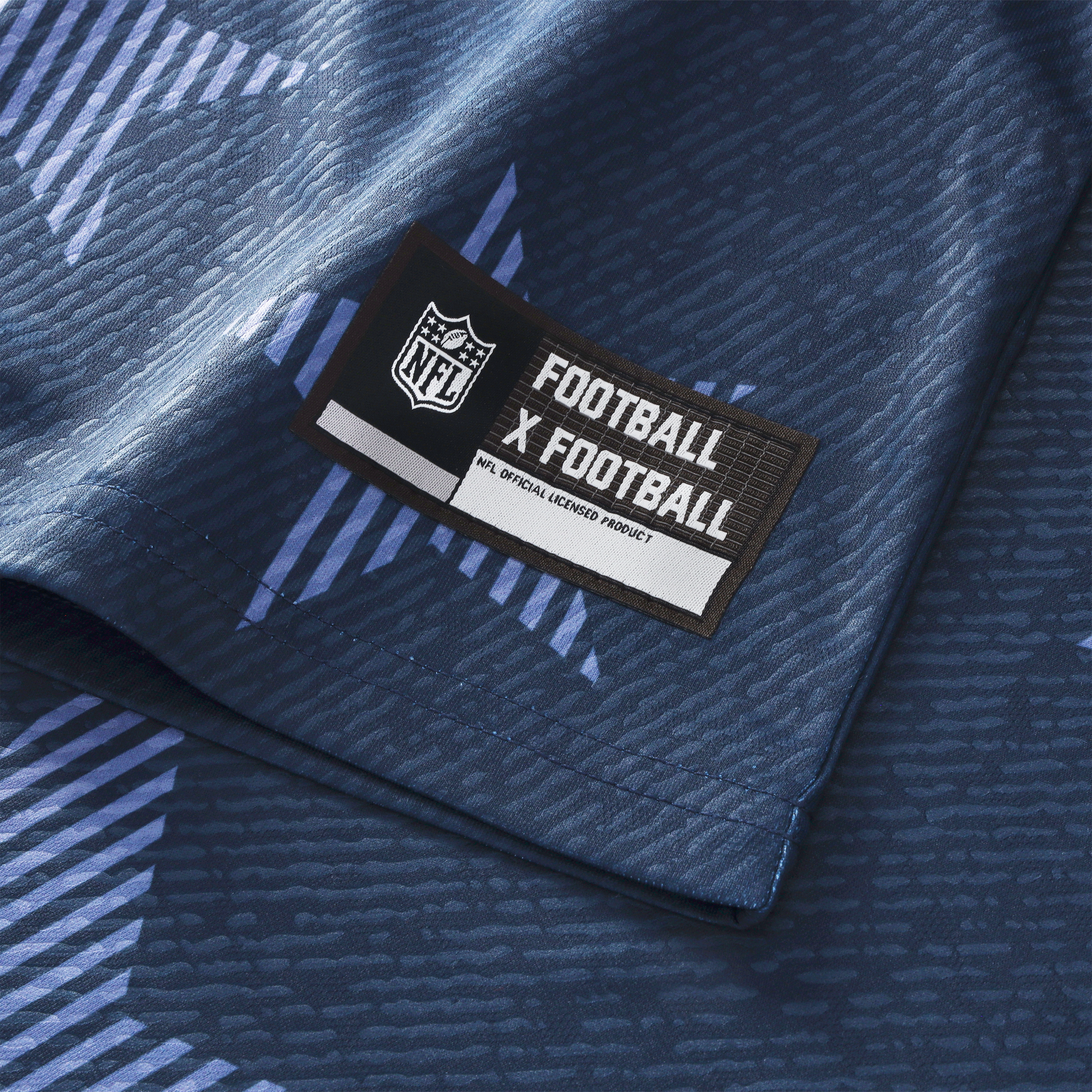 T-shirt de supporter des Dallas Cowboys bleu marine à col montant Fanatics pour homme