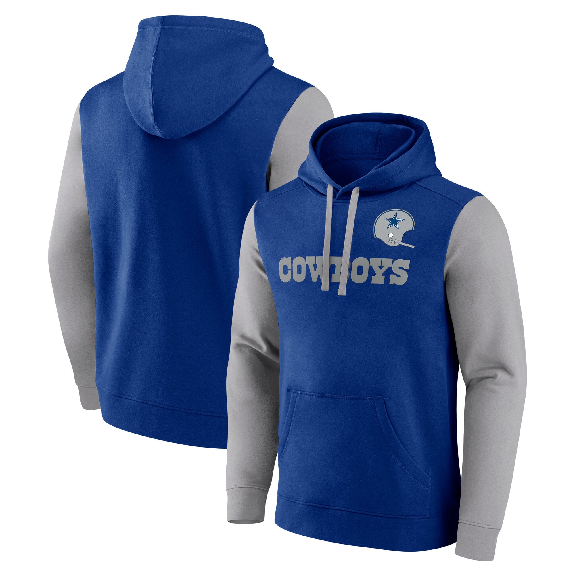 Sweat à capuche polaire Fanatics Royal Dallas Cowboys pour homme